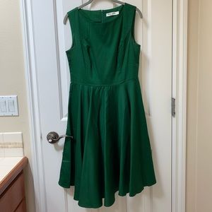 Forest Green Dress